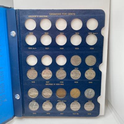 LOT 570: Canadian Coin Collection in Books