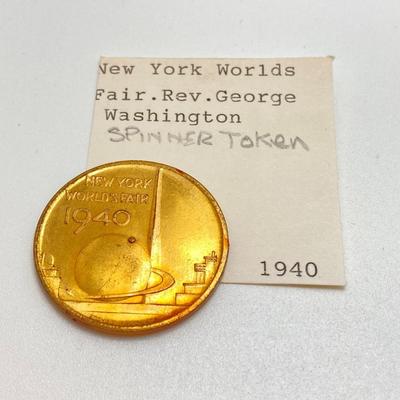 LOT 572: Collection of Vintage U.S. Coins, Tokens and Jewelry - Silver and Gold Plated and More