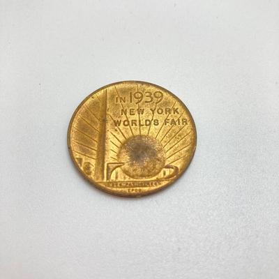 LOT 572: Collection of Vintage U.S. Coins, Tokens and Jewelry - Silver and Gold Plated and More