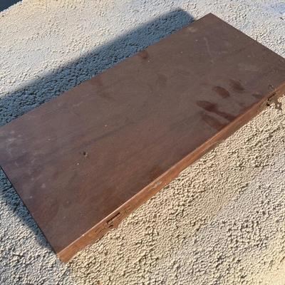 Vintage wood printer set