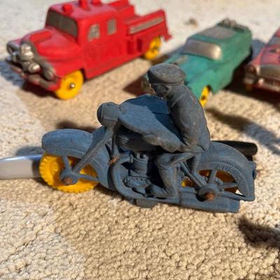 Vintage hard rubber toy lot #1