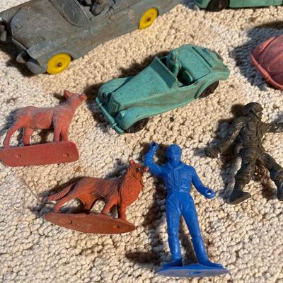 Vintage hard rubber toy lot #2