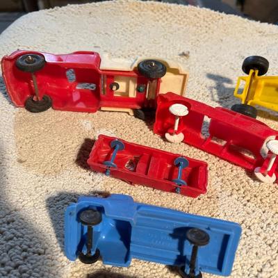 Vintage plastic toys