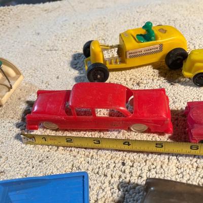 Vintage plastic toys