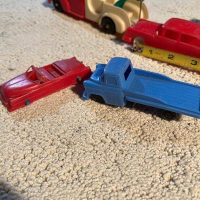 Vintage plastic toys