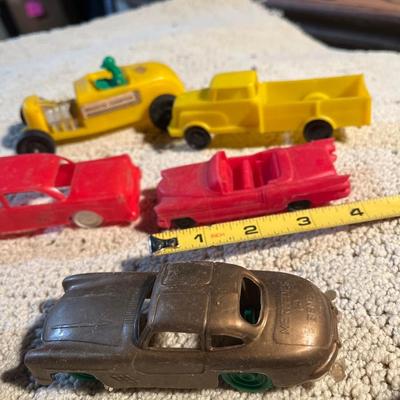 Vintage plastic toys