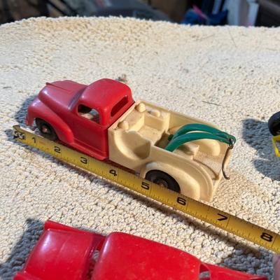 Vintage plastic toys