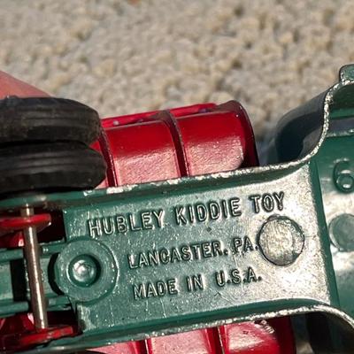 Vintage metal cars/trucks