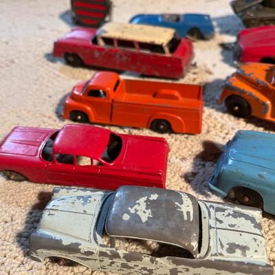 Vintage metal toys