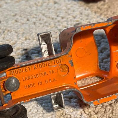 Vintage metal toys