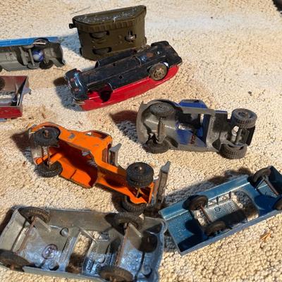 Vintage metal toys