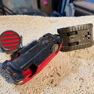 Vintage metal toys