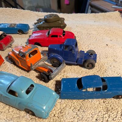Vintage metal toys