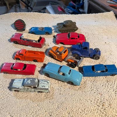 Vintage metal toys