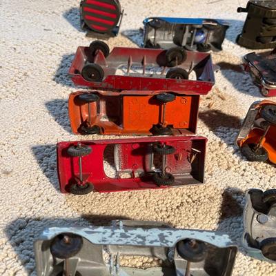 Vintage metal toys