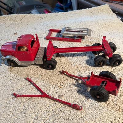 Vintage Hubley Kiddie Toy truck, tractor and more