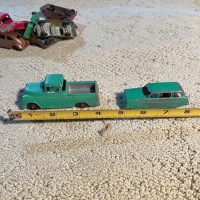 Vintage metal Tootsie Toys brand brand cars