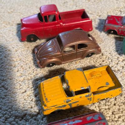 Vintage metal Tootsie Toys brand brand cars