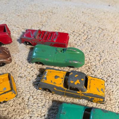 Vintage metal Tootsie Toys brand brand cars