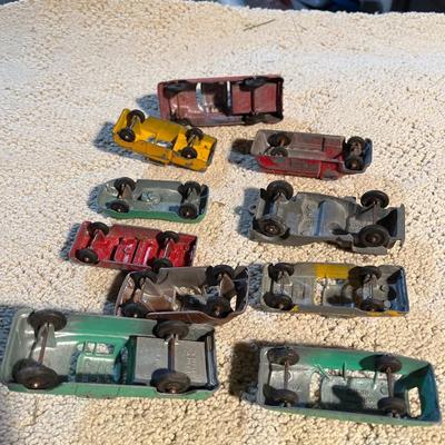 Vintage metal Tootsie Toys brand brand cars