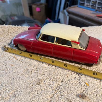 Vintage tin toy cars