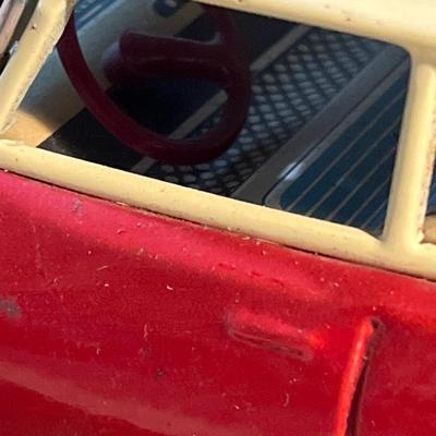 Vintage tin toy cars