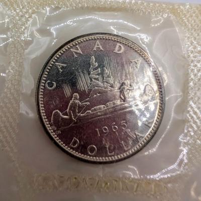Lot 492J: 1964, 1965 & 1966 Canadian Mint 6 Piece Coin Sets