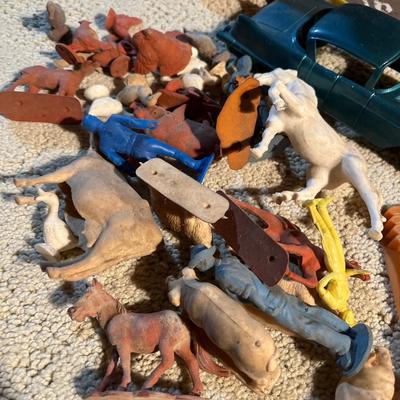 Vintage misc. lot with Structo car