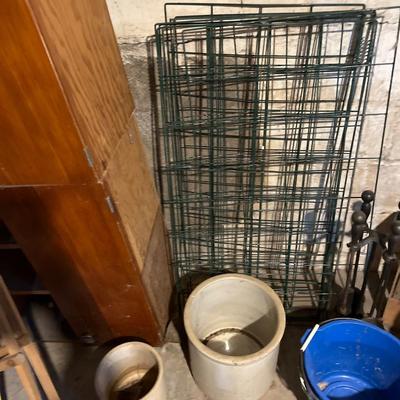 Cupboard, crocks and more fun stuff!