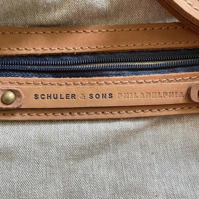 Leather & Canvas Weekender Bags w/ Jelly Yoo (GB1-SS)