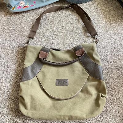 Leather & Canvas Weekender Bags w/ Jelly Yoo (GB1-SS)