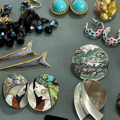 Chunky Earrings Lot