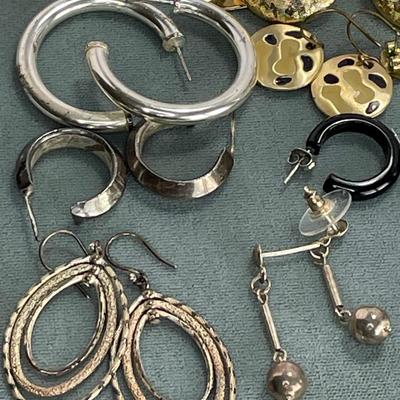 Mixed Metal Earring Lot