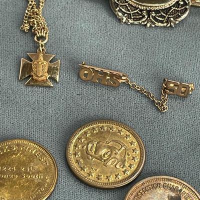 Tokens, School Pins etc