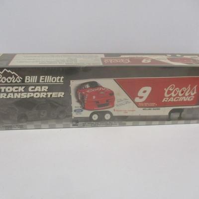 1/25 Model NASCAR Coors Bill Elliott Stock Car Transporter