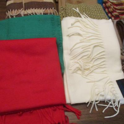 Assortment Of Women's Scarves Lot C Cashmink Wool