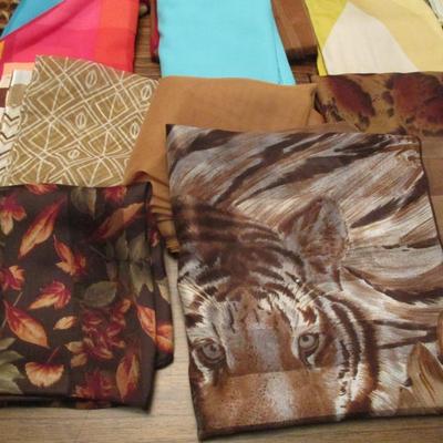 Assortment Of Women's Scarves Lot D Some May Be Silk