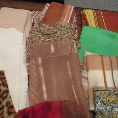 Assortment Of Women's Scarves Lot D Some May Be Silk