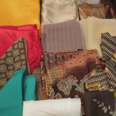 Assortment Of Women's Scarves Lot D Some May Be Silk