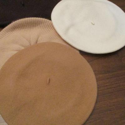 Wool Beret Hats Lot H
