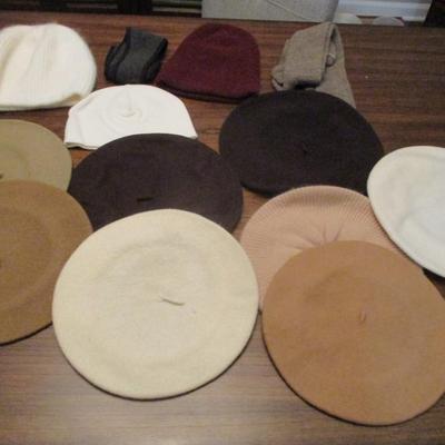 Wool Beret Hats Lot H