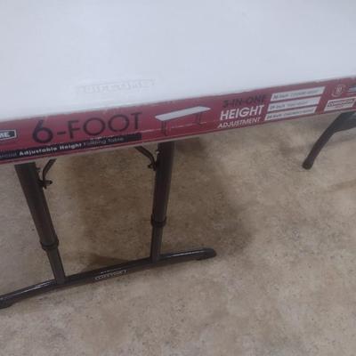 Composite Folding Leg 6' Table