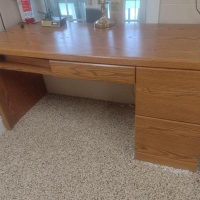 Wood Finish Office Desk
