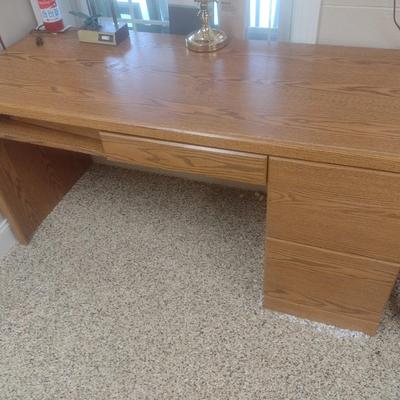 Wood Finish Office Desk