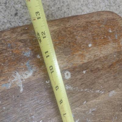 Vintage Solid Wood Workshop Stool