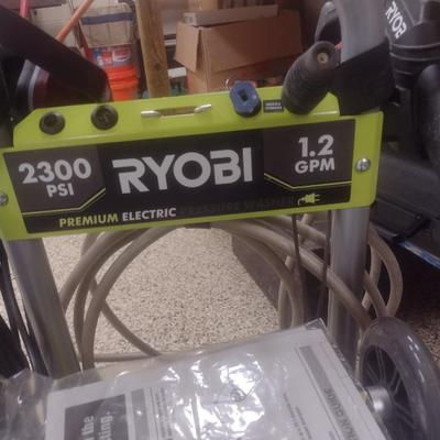 Ryobi Premium Electric 2300 PSI Pressure Washer with Wand and Undercarriage Cleaning Accessory