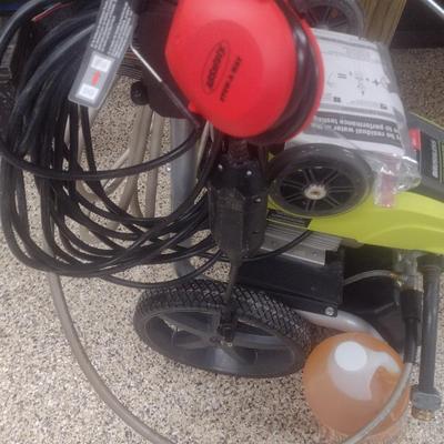 Ryobi Premium Electric 2300 PSI Pressure Washer with Wand and Undercarriage Cleaning Accessory
