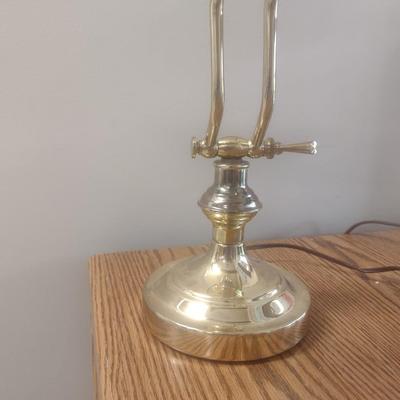 Brass Finish Piano Lamp