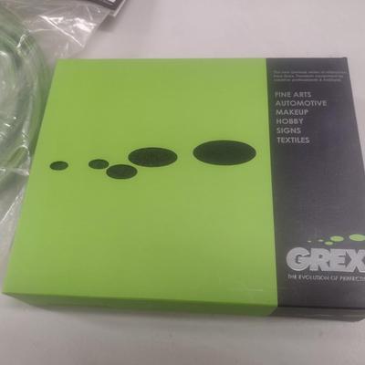 Grex Professional Detail Car and Craft Genesis XT Paint Air Brush with Attachments