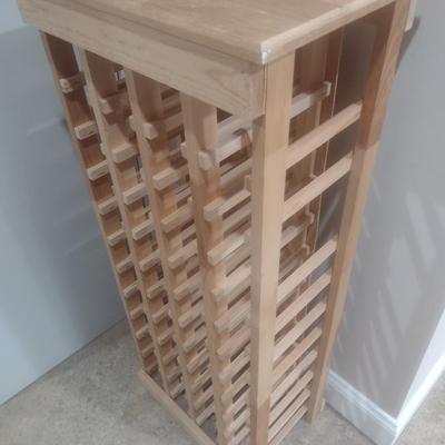 Wood Office Rack Stand